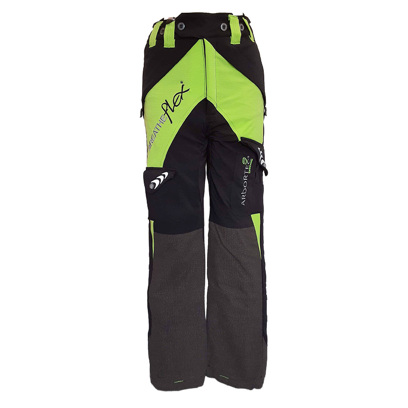 AT4010 Breatheflex Pro チェンソーパンツ デザインA-Class1 ライム/ブラック