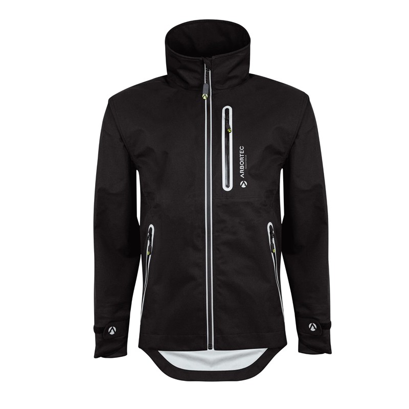 Arbortec AT4420 フルジップウォータープルーフジャケット ブラック