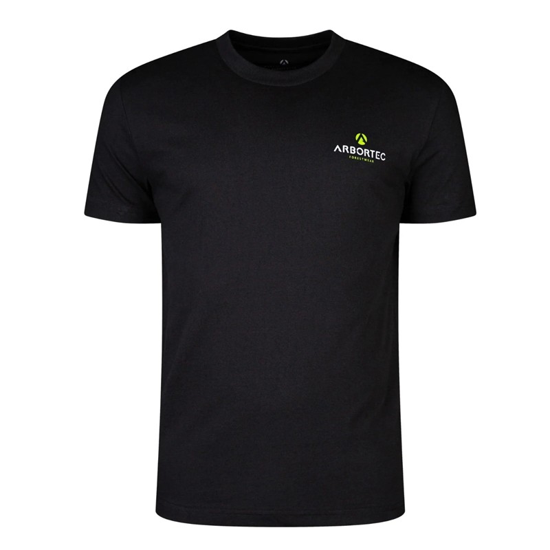 Arbortec AT5006 Arbortec Forestwear Tシャツ ブラックライム