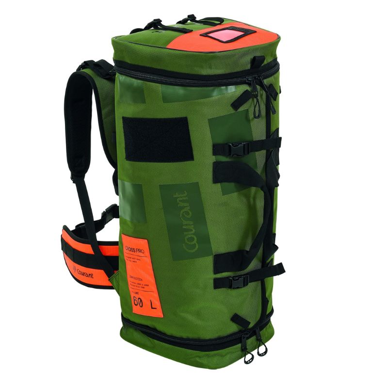 Courant クロスプロバッグ カーキオレンジ 60L CROSS PRO Khaki Orange