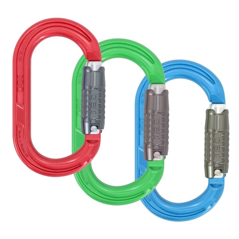 アルミニウム オーバル スーパーセーフ カラビナ【3個セット】 / Aluminium Oval Karabiner Supersafe