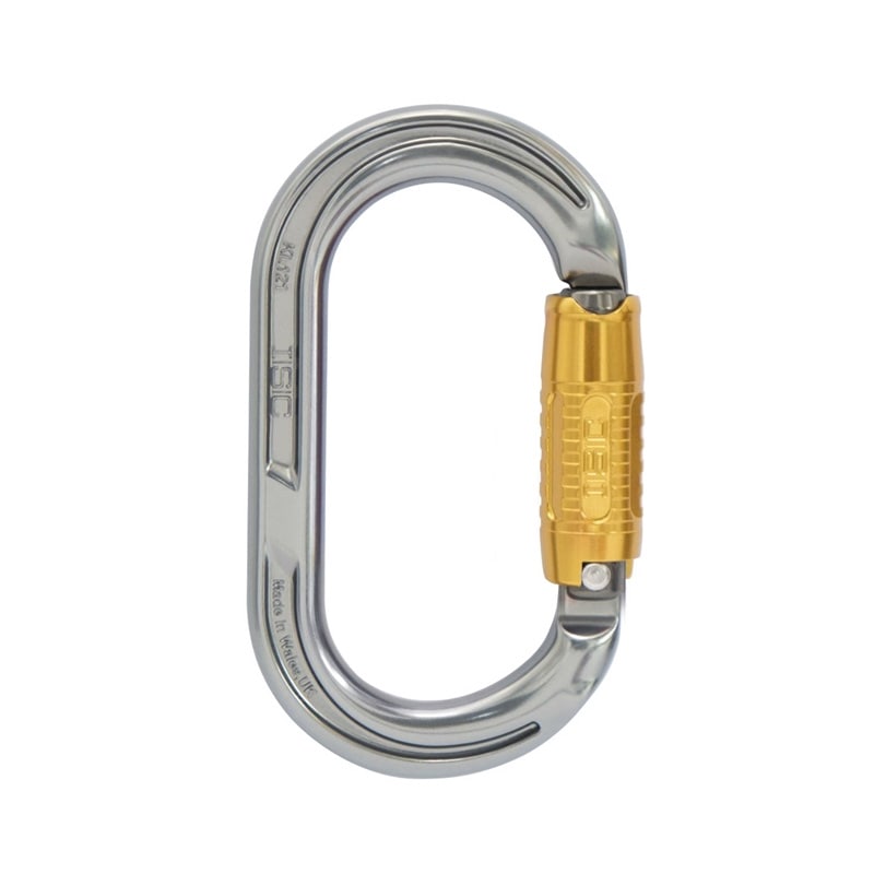 アルミニウム オーバル ツイストロック カラビナ / Aluminium Oval Karabiner Twistlock