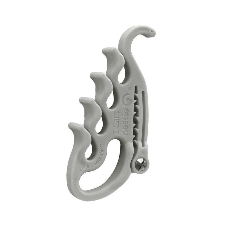 ネッシー ランヤードクリップ グレー / NESSIE Lanyard Management Clip Grey