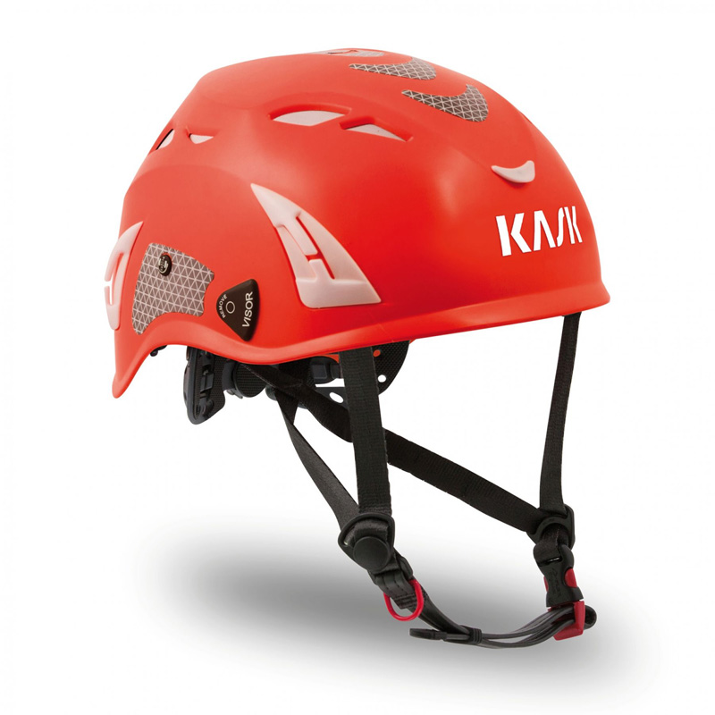KASK スーパープラズマ Hi-VIZ ヘルメット レッド ANSI Z89.1 Class C　KASK Super Plasma Hi-Viz Helmets Red