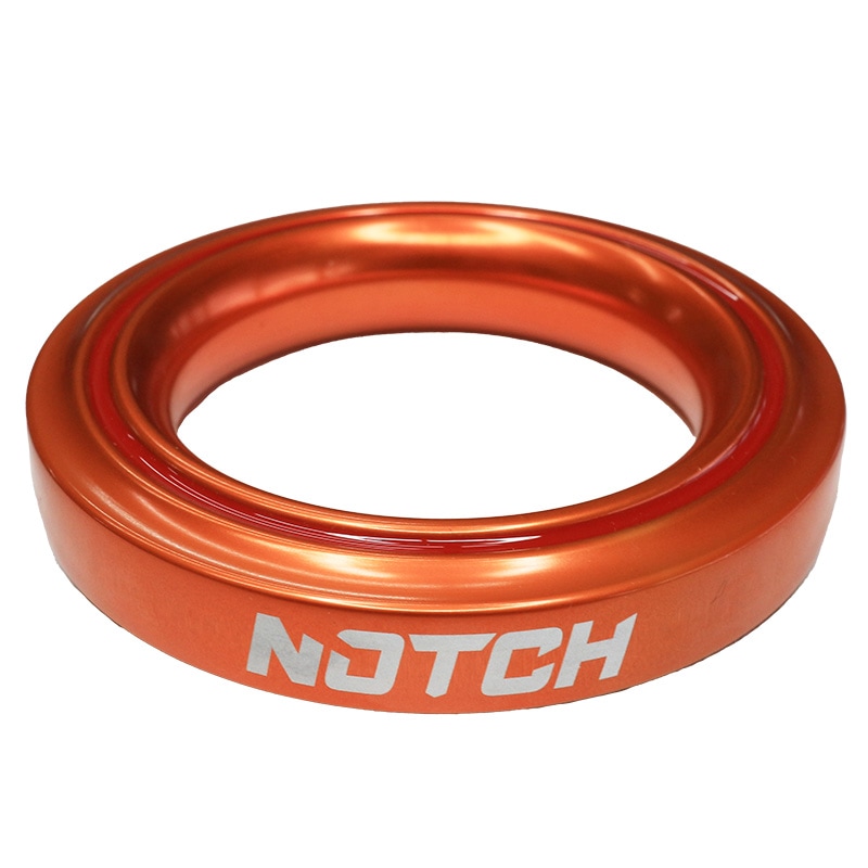 ノッチ アルミリングΦ74mm 大 オレンジ NOTCH Aluminum Friction Rings Large