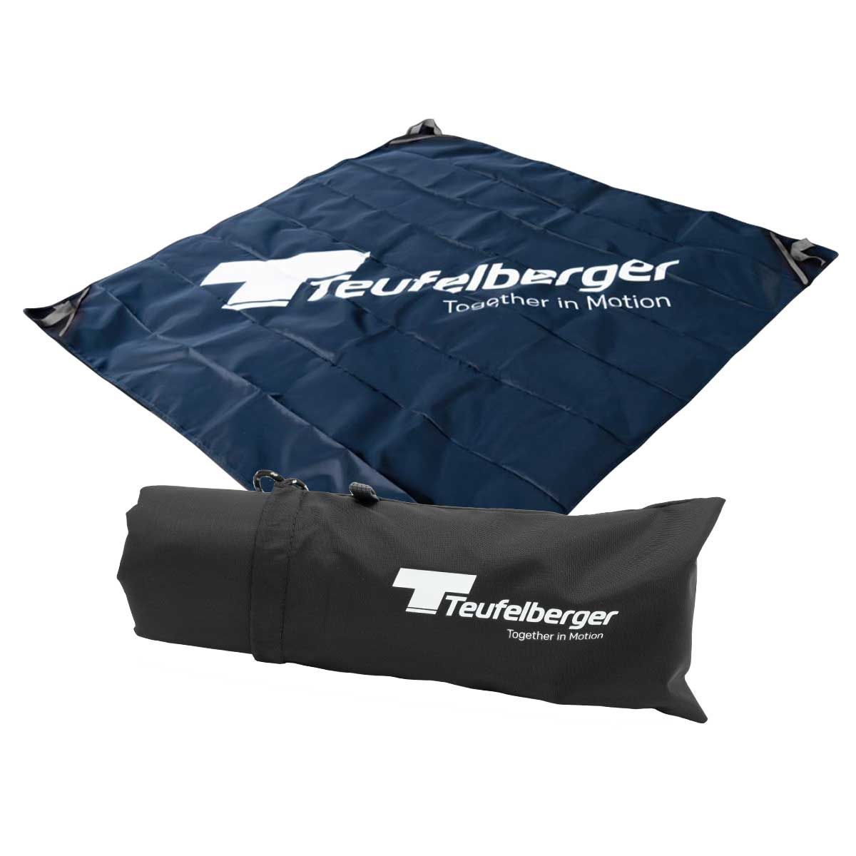 Teufelberger ロープタープ 125×125cm / Rope Tarp 125 x 125cm Black