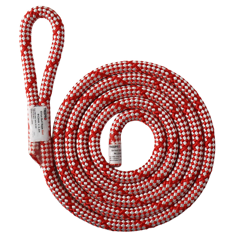 TREEPRO MSデッドアイスリング シリウス レッド 2.1m Φ12mm 10cmEYE Sirius Bull Rope