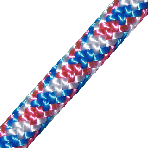 TREEPRO パープルライムΦ11.1mm 1EYE 45m ツリークライミングロープ　ハンドスプライス