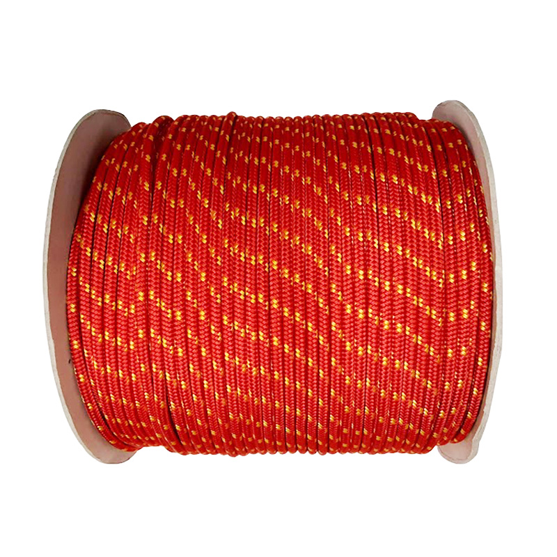 フットループ用コード レッド　Φ6mm 200m巻　【取り寄せ品】