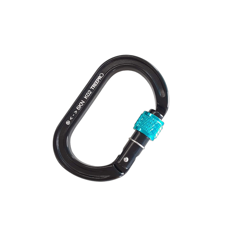 TREEPRO ツールミニカラビナ ロック有 ブラック